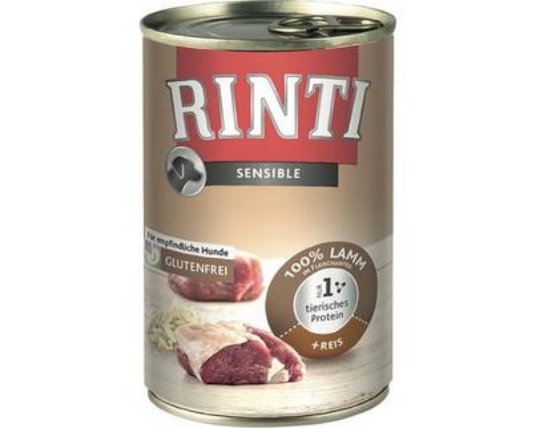RINTI SENS., jagnjetina&riž 400g (12)