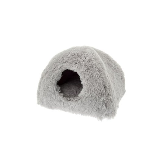 FB iglu za mačke Nuvoletta, 50x50 - v 35 cm, siv