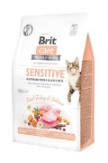 Brit Care Cat Grain-Free Sensitive Healthy Digestion & Delicate Taste, 0,4 kg (za občutljivo prebavo)