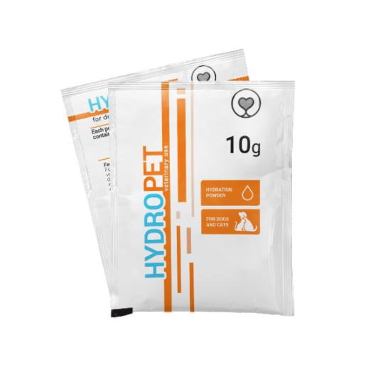VetaProV HYDROPET pouch 20x2g, za pse in mačke, preh.dop., rehidracijski prašek