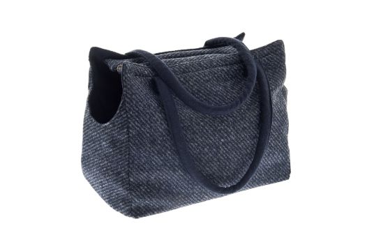 FB PRENOSNA TORBA GAIA LANA MODRA 38X23X32CM