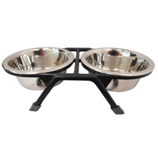Besta posoda dvojna King inox črna 2x472 ml
