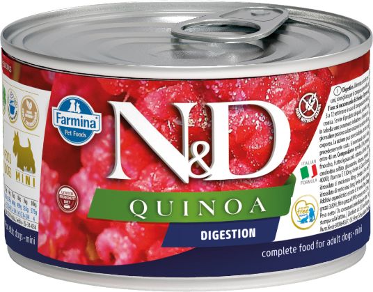 N&D Can Dog Quinoa Digestion Mini 140g (6)