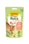GIMCAT ROLLS WITH SALMON, priboljšek z lososom, 50 g