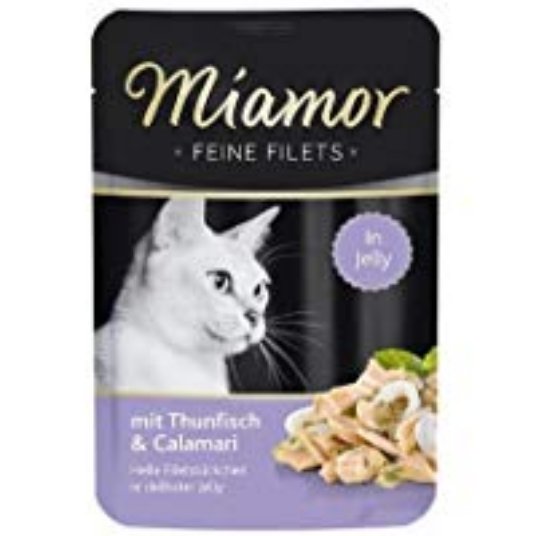 MIAMOR Feine Fillet Pouch Tuna&Kalamari 100g (24)