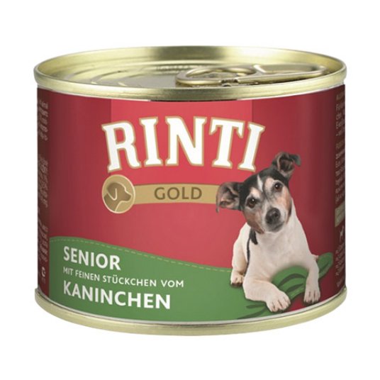 Rinti Gold Can Senior Kunec&Riž 185g (12)