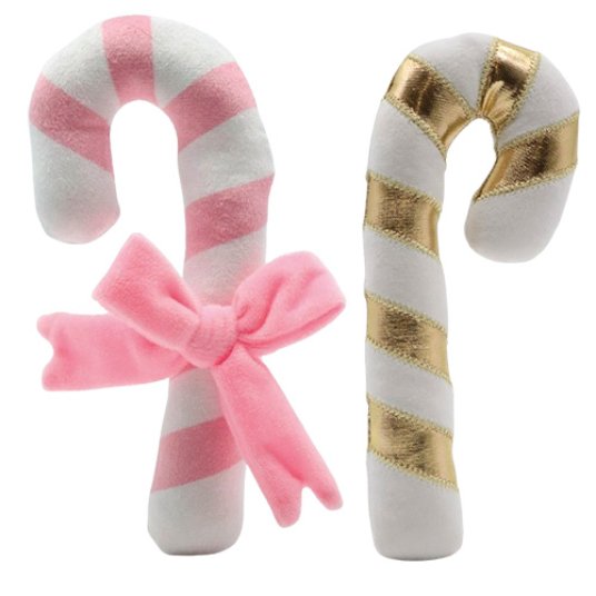 CR Xmas Blush Candycane, igrača za pse, blago, 15 cm
