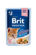 BPNC-pouch Delicate Fillets in gravy with Chicken for Kitten 85g (24) Fileji s piscancem v omaki za mladicke