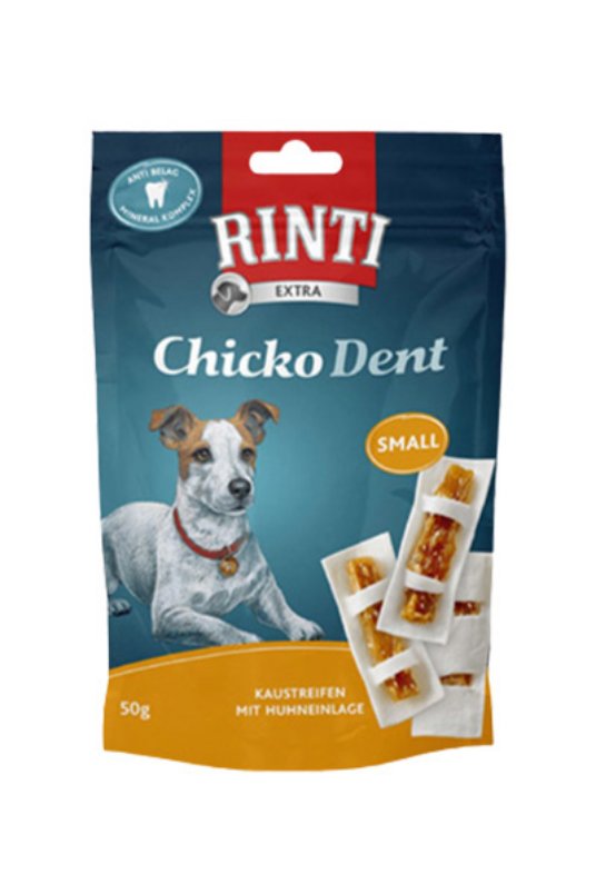 D.RINTI Chicko Dent Chicken small, močni trakovi s piščancem 50g (12)