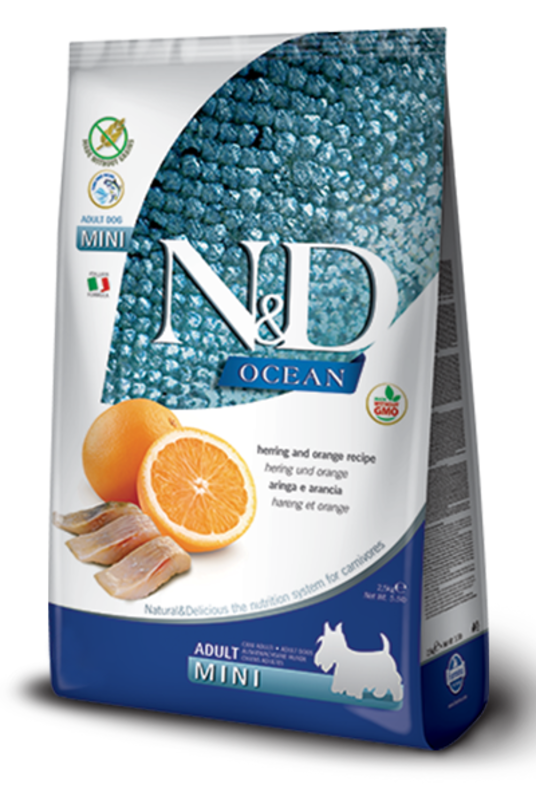 N&D Ocean Fish Dog GF Herring&Orange Adult Mini