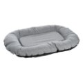 FB ovalna blazina ELEGANCE XL130X96X14 cm, siva
