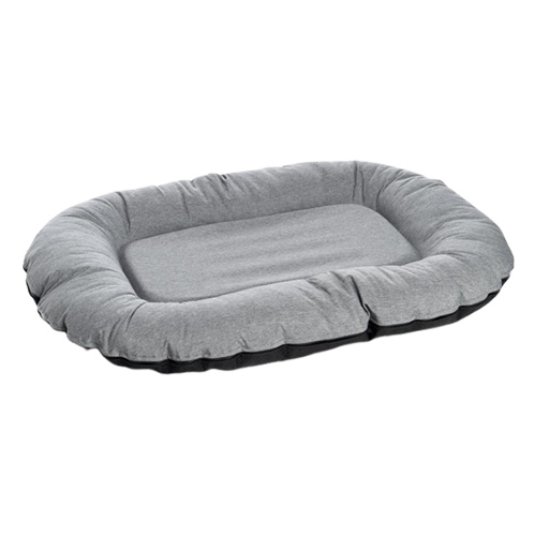 FB ovalna blazina ELEGANCE XL130X96X14 cm, siva