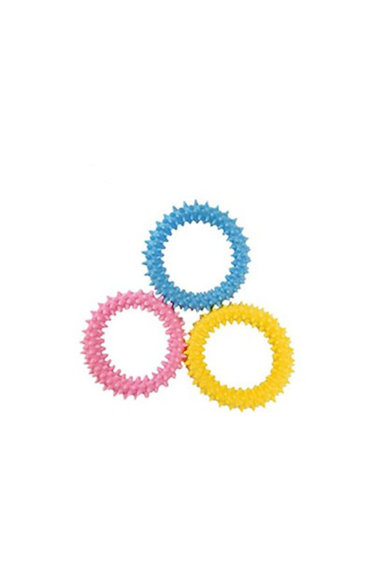 Besta igračka za pse, hoop pena Pastel 9cm različne barve