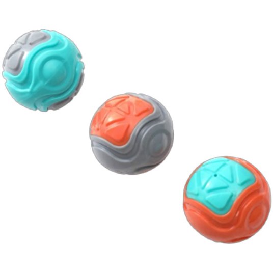 Besta igračka za pse, žogica Relief 7,5cm različne barve