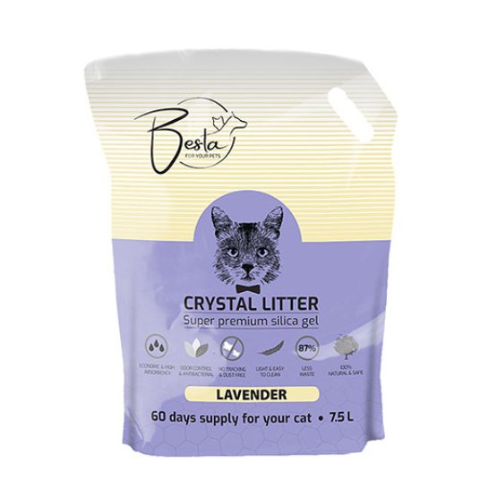Besta silikonski posip Lavanda 7,5L