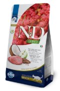 N&D Quinoa Cat Lamb, green apple&Coconut Senior 300g