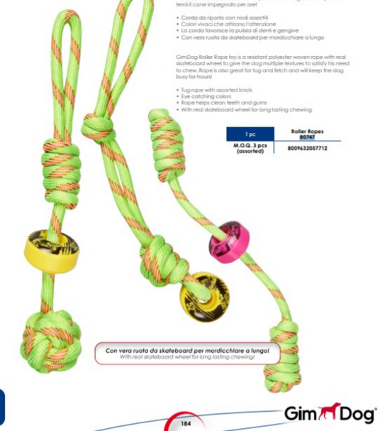 D. GD ROLLER ROPES ASS. 16 - 40,6 CM