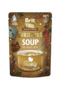 Brit Christmas Care Cat Soup Turkey 75g (15) (juhica s puranom)