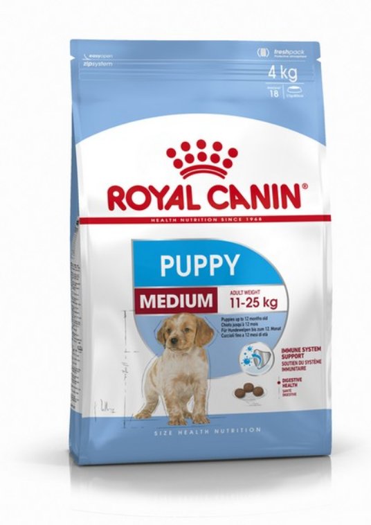 RC SHN MEDIUM PUPPY PC 15KG INT18A
