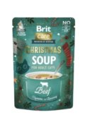 Brit Christmas Care Cat Soup Beef 75g (15) (juhica z govedino)