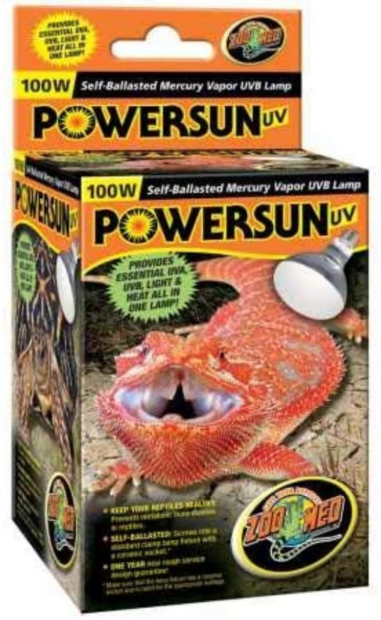 CR REPTY POWERSUN ŽARNICA UV 100 W