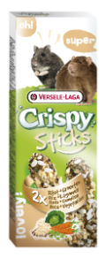 VL CRISPY KREKERJI ZA HRČKE/PODGANE RIŽ+ZELENJAVA 110 G (8)