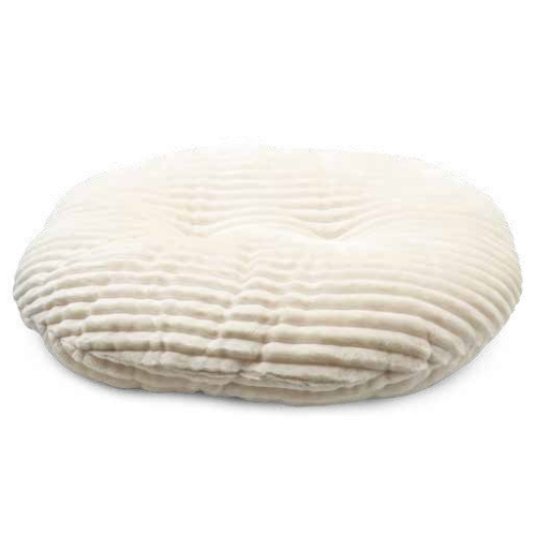 Croci XMAS ovalna blazina SOFT WHITE 55x45 cm