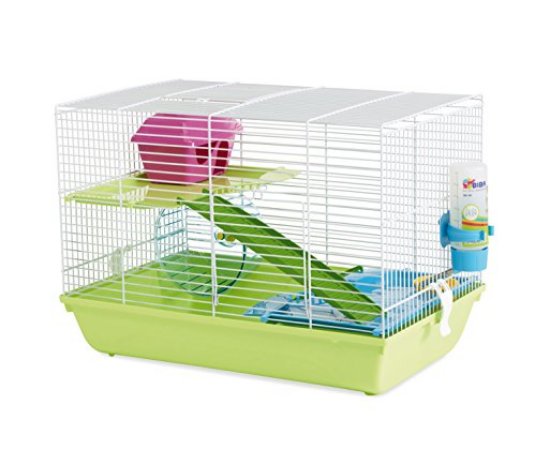 SAVIC MARTHA TRIPLE KLETKA ZA HRČKE BELA 46,5 x 29,5 x 34 CM