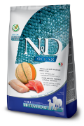 N&D Ocean Fish Dog GF Salmon,Cod&Cantaloupe Melon MD&MX 2,5kg