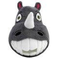 D. GD BIG TEETH, igrača za pse, pliš, zvok, nosorog, 15 cm