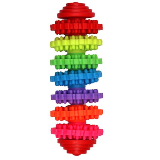 Besta igračka za pse, valj Rainbow 13,5cm