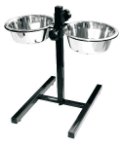 CR DINNER SET STOJALO S POSODAMA ZA PSE