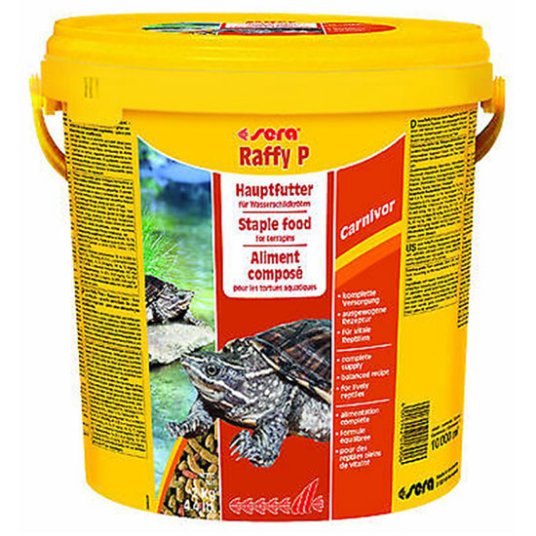 SERA RAFFY P  HRANA ZA ŽELVE IN PLAZILCE 3800 ML