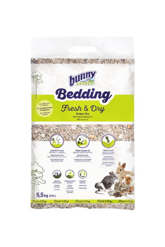 Bunny stelja za glodalce Fresh & Dry, 29 L, 5,5 kg