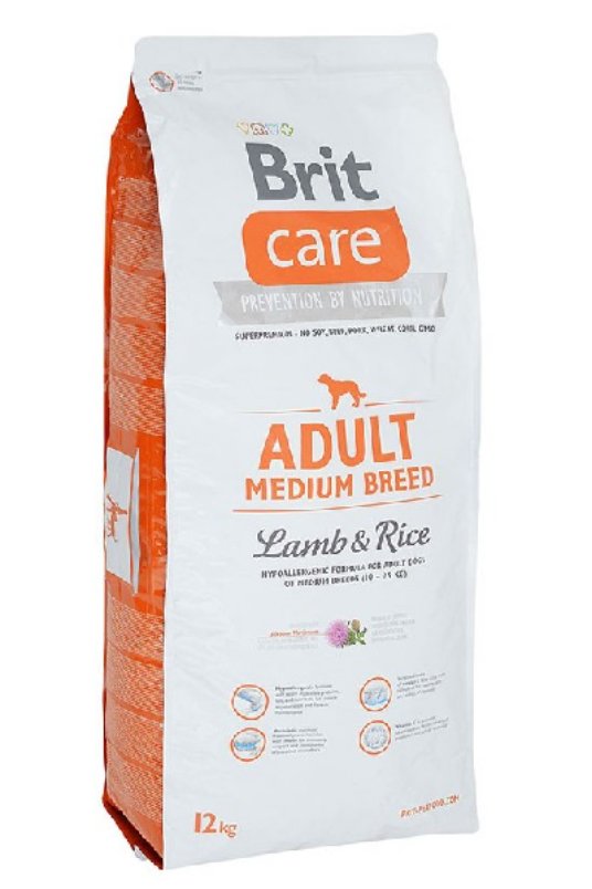 Brit Care Adult Medium Breed Lamb&Rice