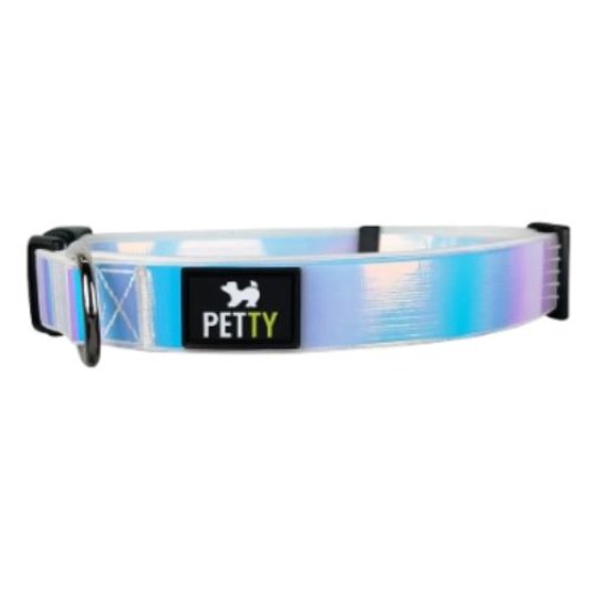 PI ovratnica Biothane Rainbow, L, 2,5 x 44-66 cm
