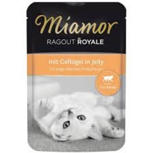 MIAMOR Ragu Kitten, perutnina v želeju 100g (22)