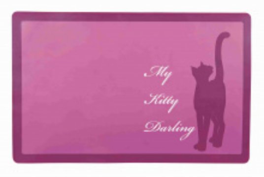 D. TRIXIE PODLOGA ZA POSODE MY KITTY DARLING 44 X 28 cm