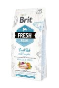 Brit Fresh Fish with Pumpkin Adult large 12kg Riba z bučo za odrasle pse večjih pasem