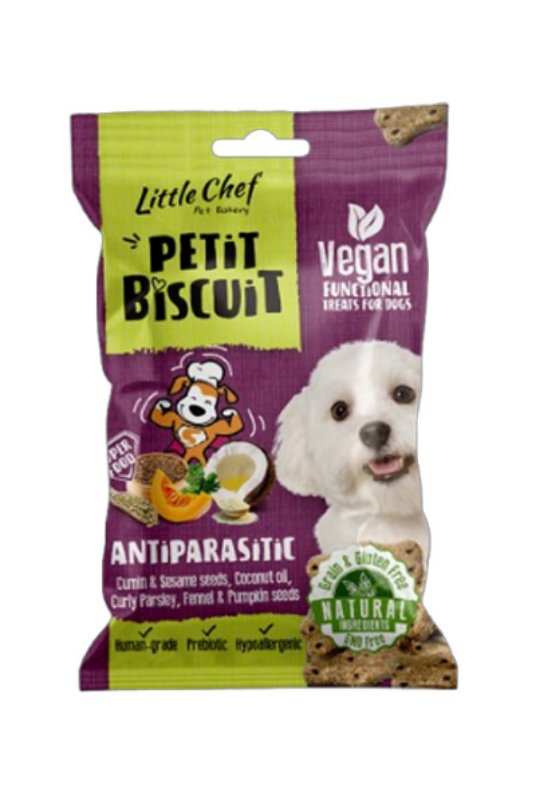 PetKingdom Petit Biscuit Grain Free ANTIPARASITIC 100G (7)