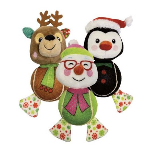 D. CR Xmas igrača za pse božični prijatelji, žoga, različni motivi, 19 cm