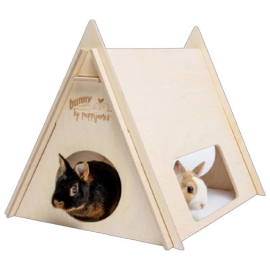 D. Bunny Campsite hišica za večje glodalce, 47 x 46 x 60 cm