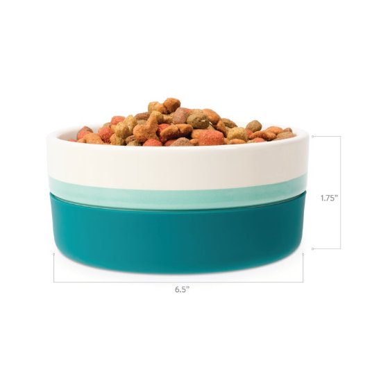 "FFP Jonathan Adler Now House Green ""Chroma"" Duo Bowl Medium"