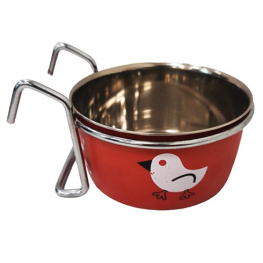 Besta posoda Birdie inox rdeča180 ml