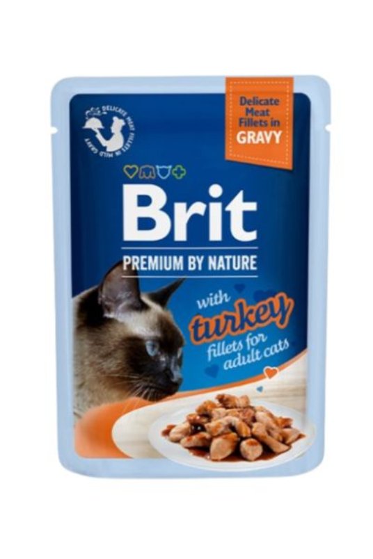 BPNC-pouch Delicate Fillets in gravy with Turkey 85g (24) - Fileji purana v omaki