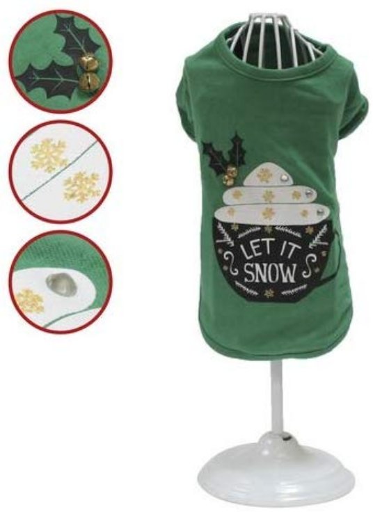 CR T-SHIRT LET IT SNOW 25 CM