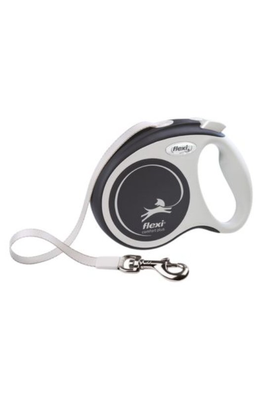 Flexi COMFORT Plus XS, trak 3 m, siv