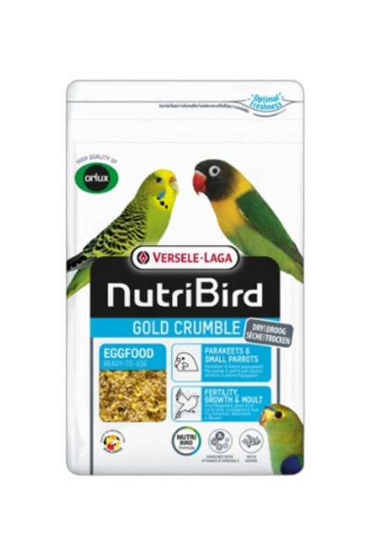 VL NutriBird Gold Crumble suha jajčna hrana za male papige 1kg (5)