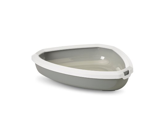 SAVIC NESTOR CORNER KOTNI WC ZA MAČKE BEL-MODER