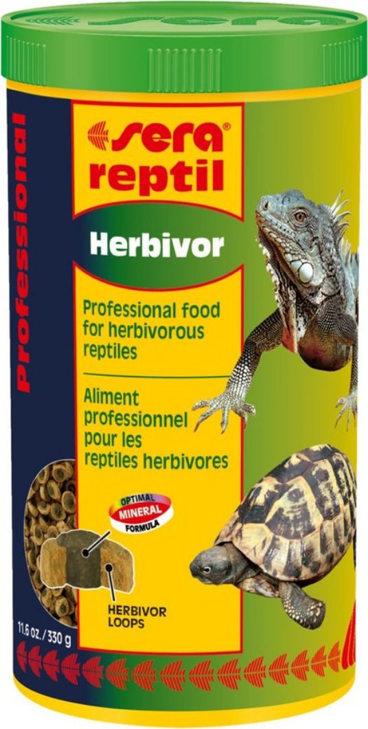 SERA HERBIVORE PRO ZA RASTLINOJEDE PLAZILCE 1000 ML